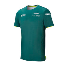 Load image into Gallery viewer, Aston Martin Cognizant F1 Official Merchandise Team T-shirt- Green