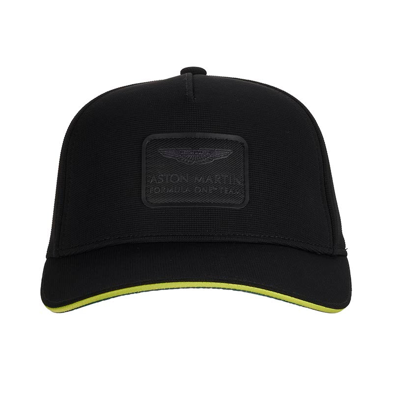 Aston Martin Racing F1 Team Official Merchandise Lifestyle Cap with cotton Drawstring Bag-Black - Pit-Lane Motorsport