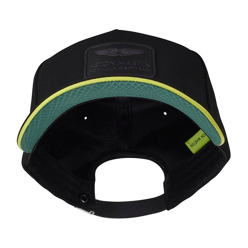 Aston Martin Racing F1 Team Official Merchandise Lifestyle Cap with cotton Drawstring Bag-Black - Pit-Lane Motorsport