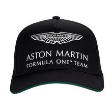 Load image into Gallery viewer, Aston Martin Cognizant F1 Official Driver Lawrence Stroll Cap Black