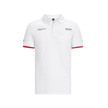 Load image into Gallery viewer, Porsche Motorsport Official Team Merchandise Polo Shirt  - White - with Free Motorsport Kit - Pit-Lane Motorsport