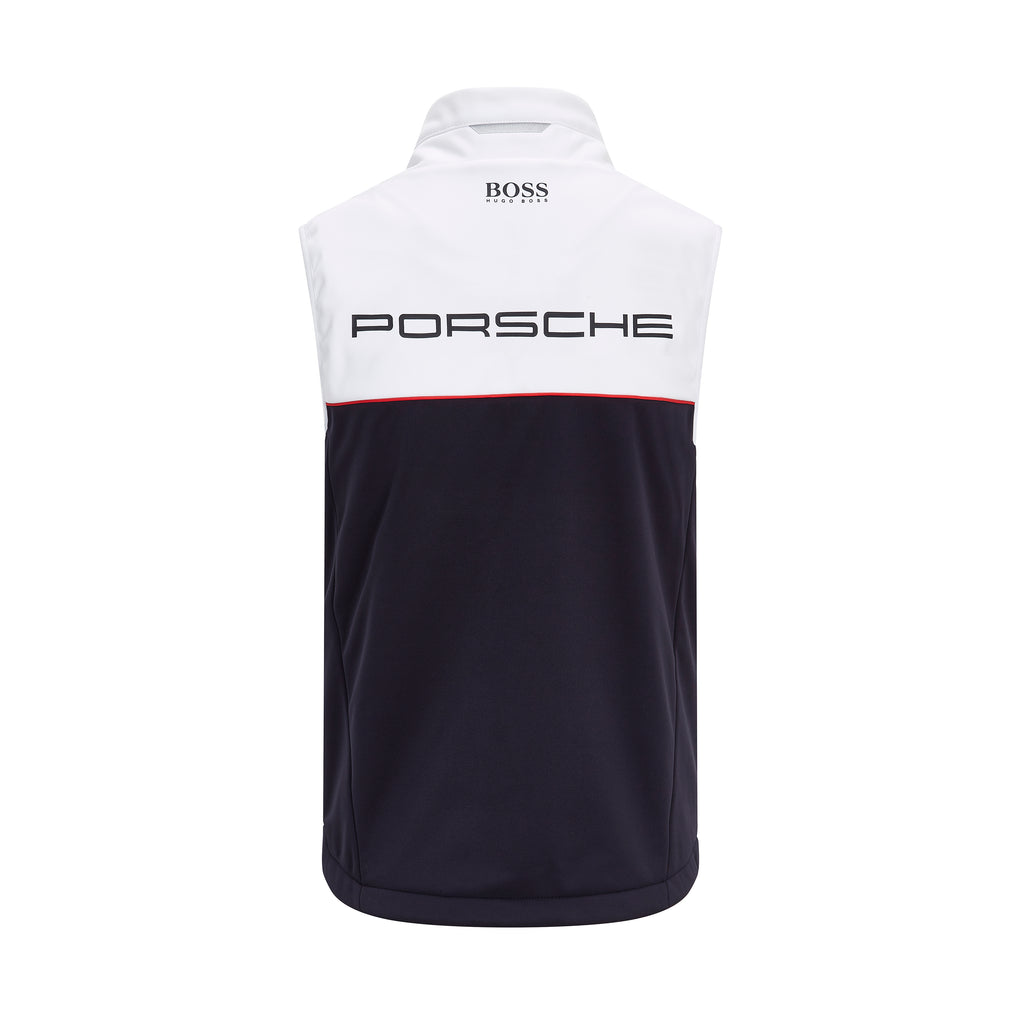Porsche Team Gilet - Black & White - 2019/20 - Pit-Lane Motorsport