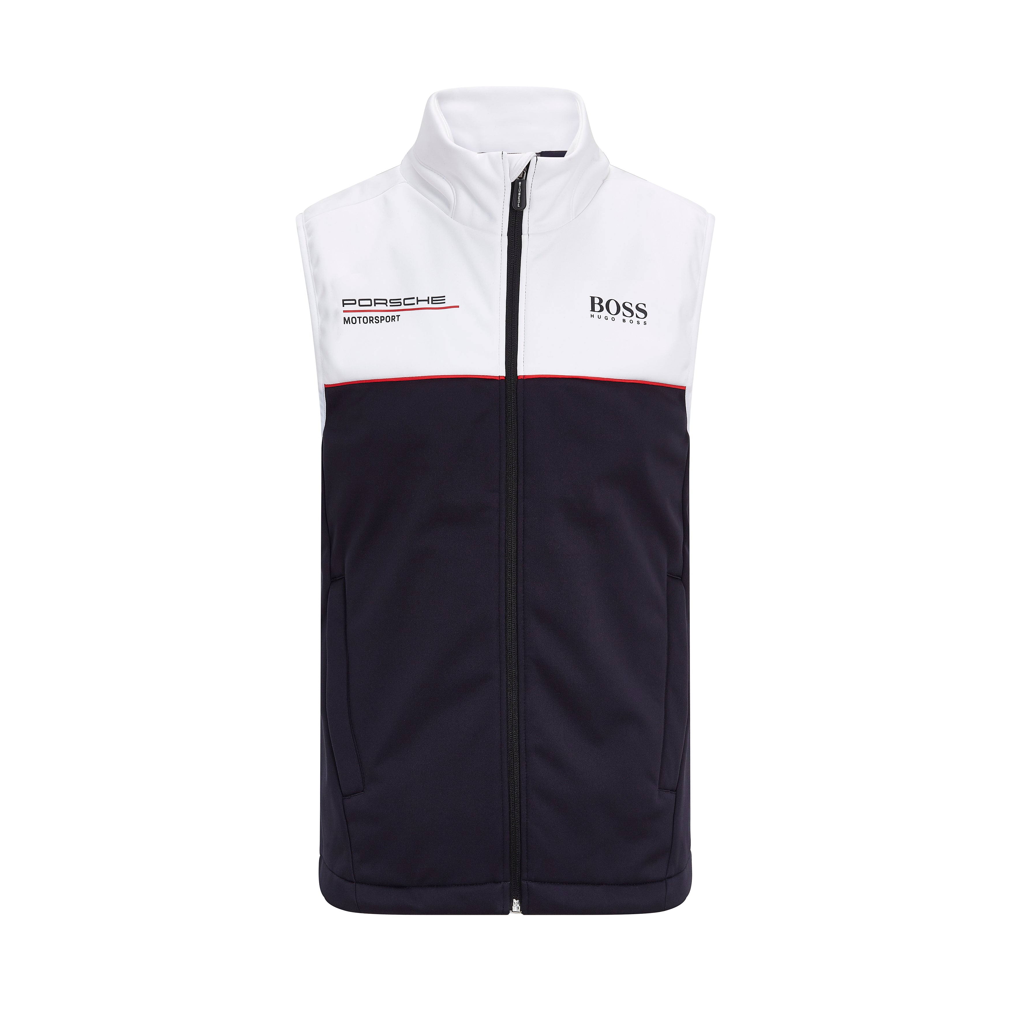 Porsche Team Gilet - Black & White - 2019/20 - Pit-Lane Motorsport