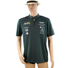 Load image into Gallery viewer, New Aston Martin Racing AMR Polo Shirt Dark Green early - 2018 - Pit-Lane Motorsport
