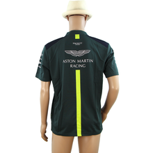 Load image into Gallery viewer, Used Aston Martin Racing AMR Polo Shirt Dark Green early 2018