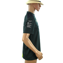 Load image into Gallery viewer, Used Aston Martin Racing AMR Polo Shirt Dark Green early 2018