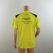 Load image into Gallery viewer, Used Aston Martin Racing Official Team Polo Shirt Lime Green-  2015 - Pit-Lane Motorsport