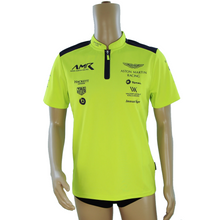 Load image into Gallery viewer, Team Issue Aston Martin Racing AMR Polo Shirt Lime Green early 2018