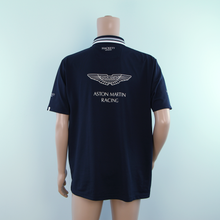 Load image into Gallery viewer, Used Aston Martin Racing 10th Anniversary Hackett Team Polo Shirt Dark Blue - Pit-Lane Motorsport