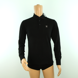 Aston Martin Racing Hackett Long Sleeve Polo Shirt Black
