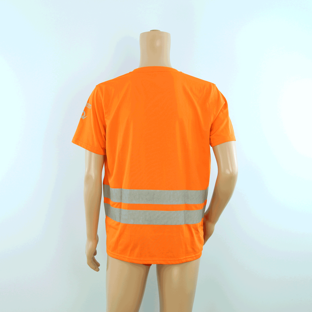 Used Force India F1 High Visibility Team Setup T-shirt Orange - Pit-Lane Motorsport