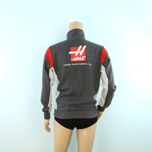 Load image into Gallery viewer, Used Haas F1 Team Half Zip Sweatshirt Grey - Pit-Lane Motorsport