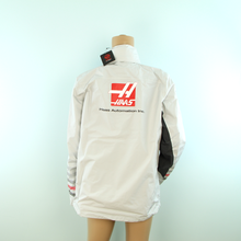 Load image into Gallery viewer, Haas F1 Official Team Rain Jacket Grey - Pit-Lane Motorsport
