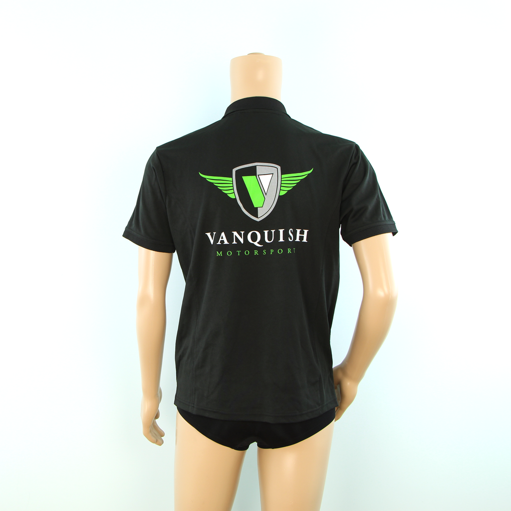 Used Vanquish Motorsport Team Support Polo Shirt Black - Pit-Lane Motorsport