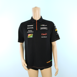 Used Sahara Force India F1 Team Polo Shirt Black