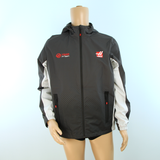 Used Haas F1 Official Team Rain Jacket Grey