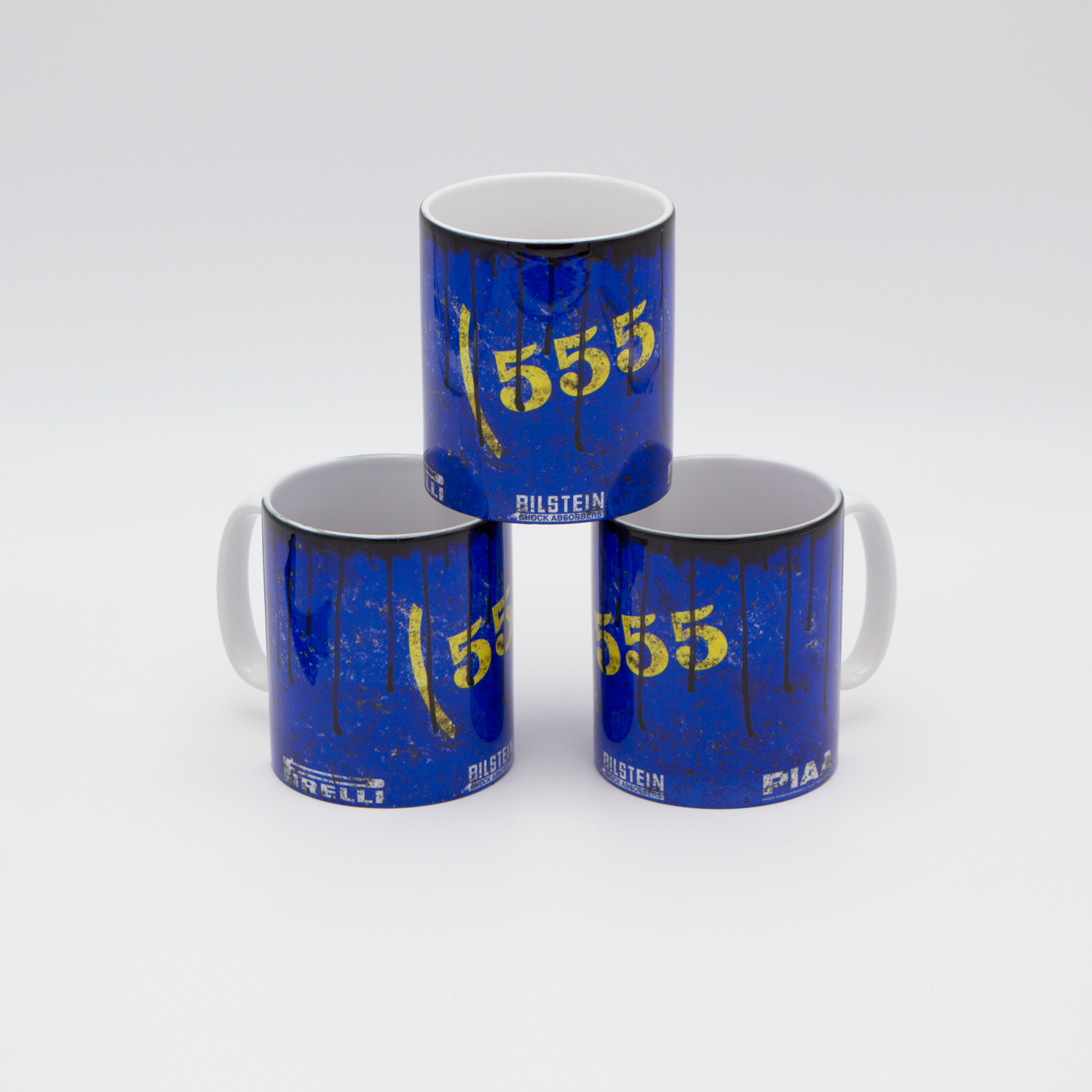 Subaru inspired Retro/ Vintage Distressed Look Oil Can Mug - 10z - Pit-Lane Motorsport