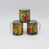 Abarth inspired Retro/ Vintage Distressed Look Oil Can Mug - 10oz