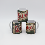 Castrol Oil inspired Retro/ Vintage Distressed Look Oil Can Mug - 10z