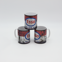 Load image into Gallery viewer, Esso Oil inspired Retro/ Vintage Distressed Look Oil Can Mug - 10z - Pit-Lane Motorsport