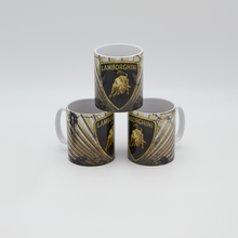Load image into Gallery viewer, Lamborghini inspired Retro/ Vintage Distressed Look Oil Can Mug - 10z - Pit-Lane Motorsport