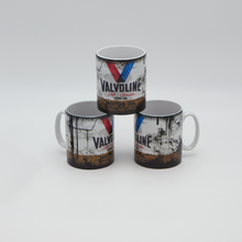 Load image into Gallery viewer, Valvoline Oil inspired Retro/ Vintage Distressed Look Oil Can Mug - 10oz - Pit-Lane Motorsport