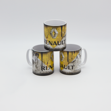 Load image into Gallery viewer, Renault inspired Retro/ Vintage Distressed Look Oil Can Mug - 10oz - Pit-Lane Motorsport
