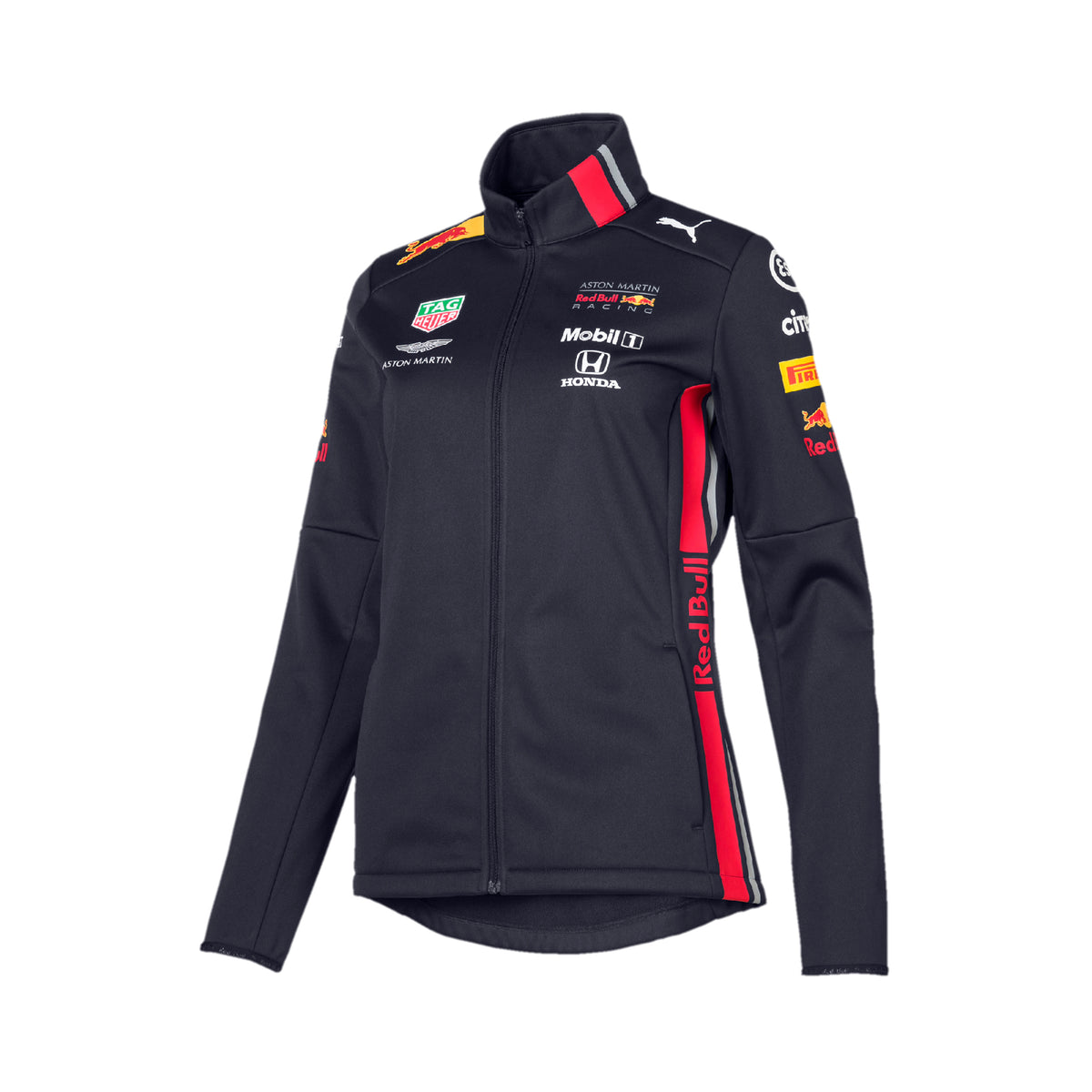 Aston Martin Red Bull Racing Womens Team Softshell Jacket Dark Blue - Pit-Lane Motorsport