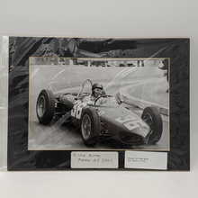 Load image into Gallery viewer, Monaco Grand Prix 1961 Ferrari 156 Richie Ginther - Photo Black and white - Pit-Lane Motorsport