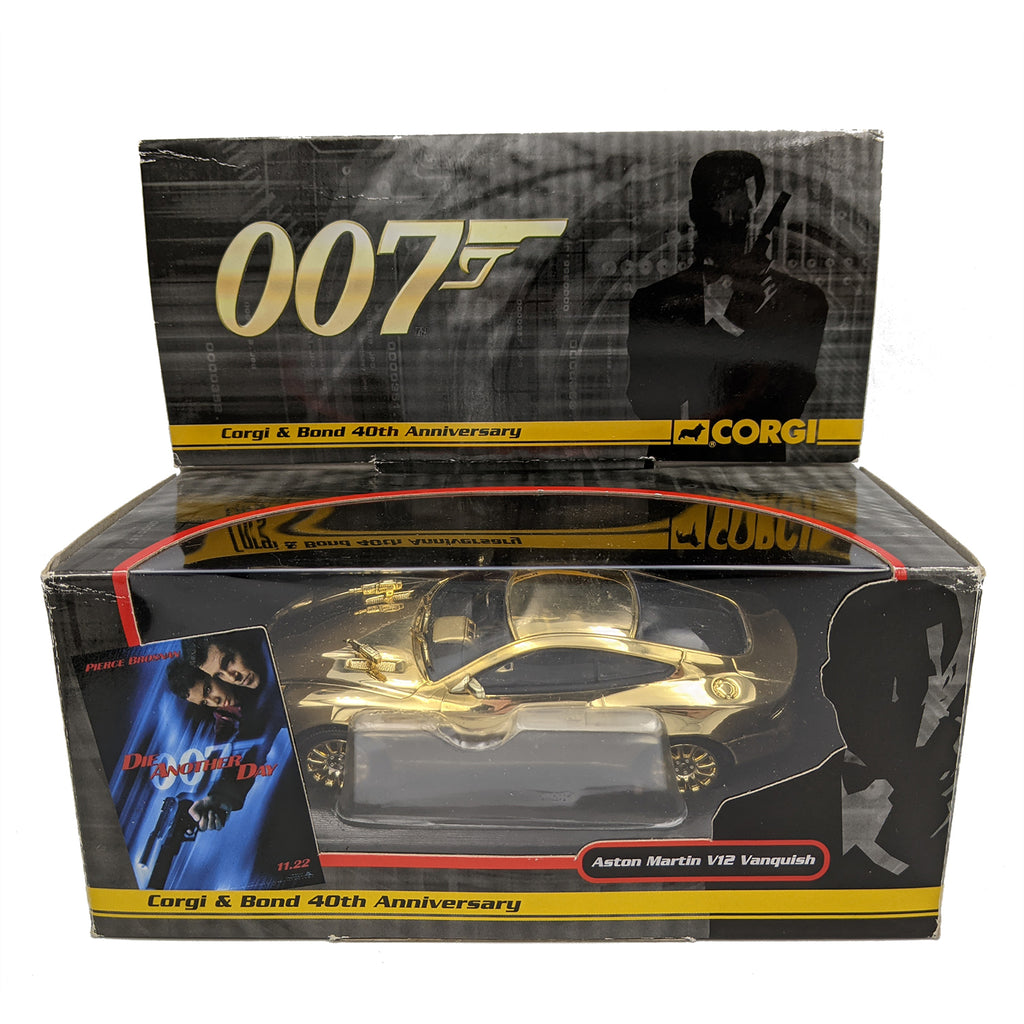 Corgi CC07505 James Bond 007 1:36 Aston Martin V12 Vanquish Corgi & Bond 40th Anniversary