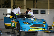 Load image into Gallery viewer, Used Aston Martin Racing Valero Vantage GTE Team Polo Shirt White 2016 - Pit-Lane Motorsport