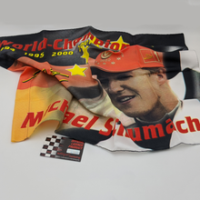 Load image into Gallery viewer, World Champion Michael Schumacher Flag - Genuine Product from 2002 - Pit-Lane Motorsport