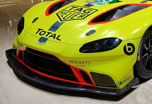 Load image into Gallery viewer, Aston Martin Racing 2018 New Vantage carbon fibre front splitter - Pit-Lane Motorsport