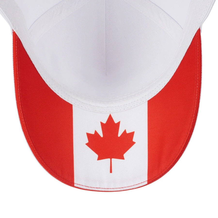 Aston Martin Cognizant F1 Official Lance Stroll Canadian Flag Edition Cap Adults White