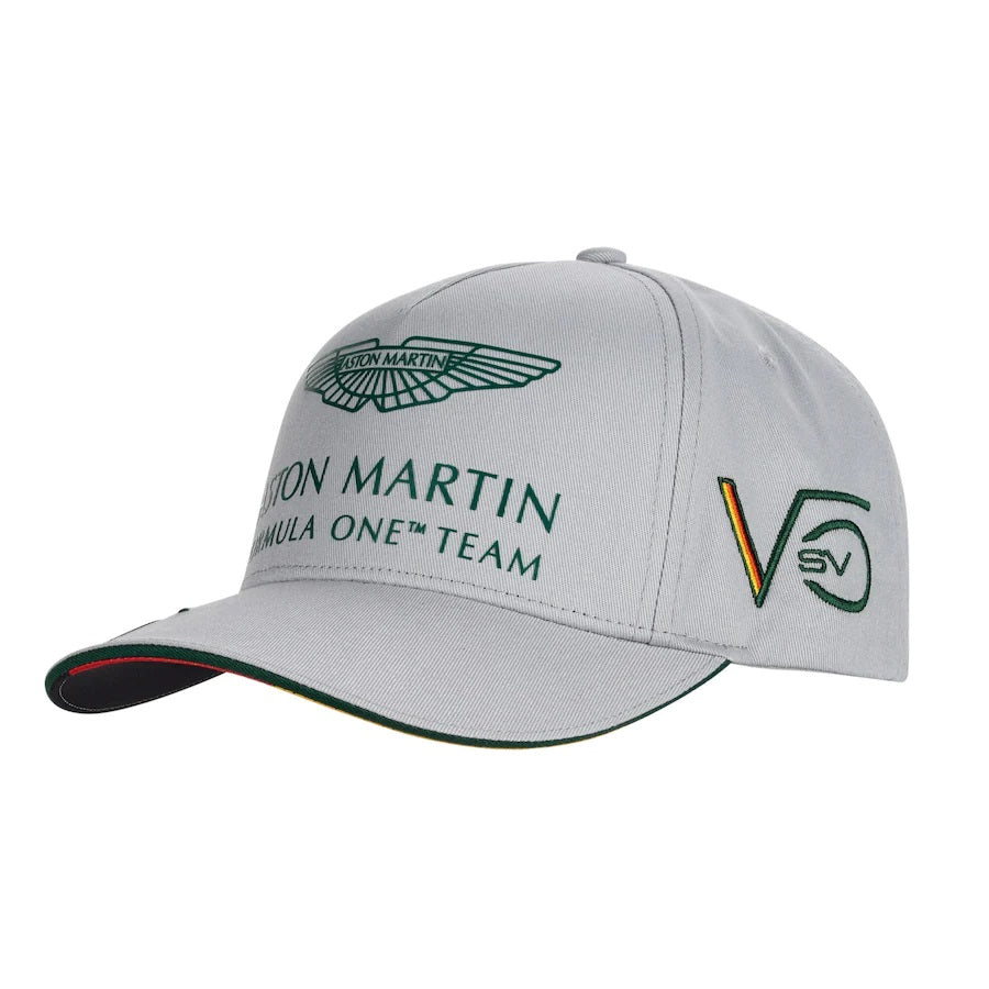 Aston Martin Cognizant F1 Official Merchandise Driver Sebastian Vettel Cap-Grey - Pit-Lane Motorsport