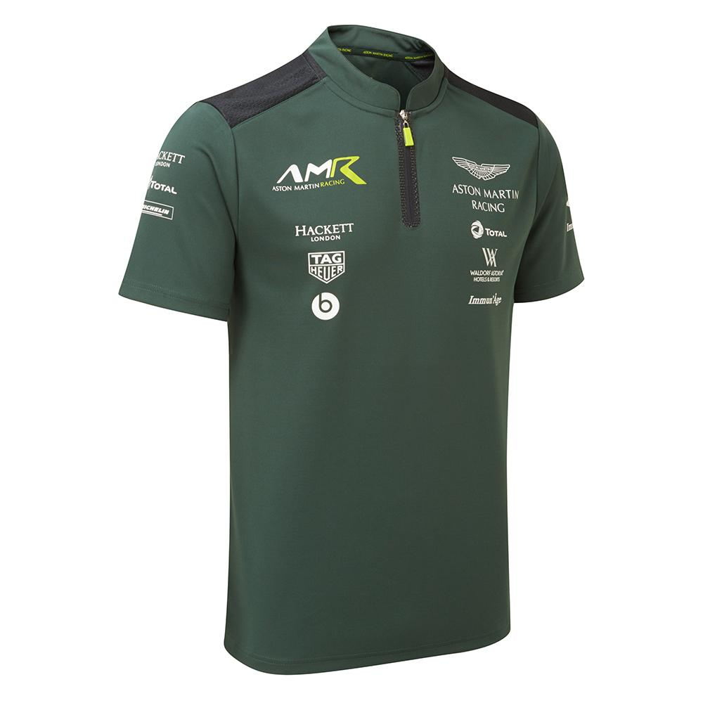 Aston Martin Racing AMR Dark Green Team Polo in an official gift box. - Pit-Lane Motorsport