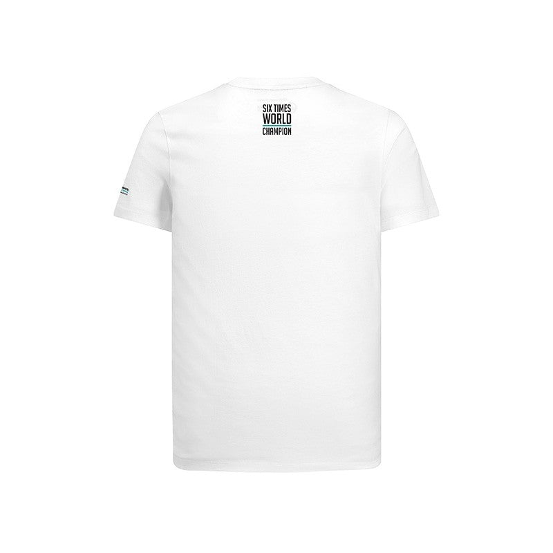 Mercedes-AMG Petronas F1 Lewis Hamilton 6th Time world Champion Celebration Tee shirt - Pit-Lane Motorsport